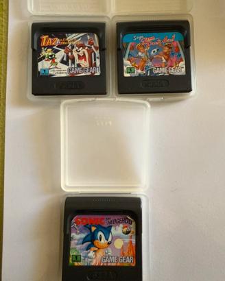 3 giochi per sega game gear