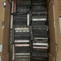Audiocassette Lotto di cassette vintage, Collezion