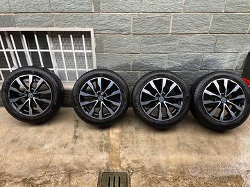Cerchi con gomme invernali volkswagen