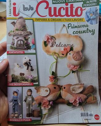 RIVISTA CUCITO I LOVE CUCITO