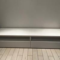 Mobile bianco da soggiorno