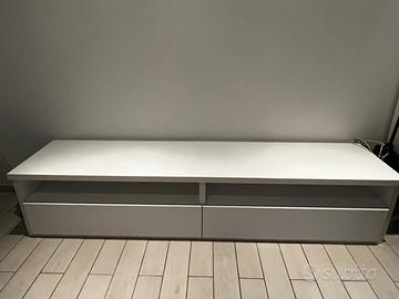 Mobile bianco da soggiorno