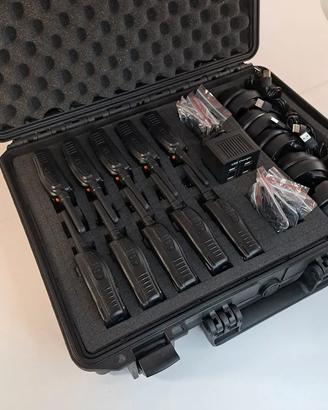 SUPER kit walkie talkie da 10 pezzi nuovo