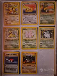 lotto pokemon vintage Jungle Jolteon Victreebel