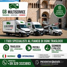 Traslochi Sgomberi GB MULTISERVICE