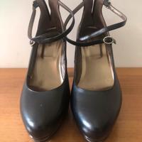 Scarpe Nero Giardini alte nr 37