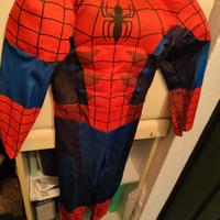 vestito Carnevale Spiderman Uomo Ragno HM 4/6 anni