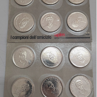 Le 12 monete "I campioni dell'Amicizia"- Upim