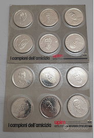 Le 12 monete "I campioni dell'Amicizia"- Upim