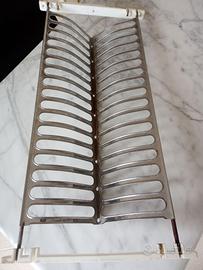 Scolapiatti interamente in acciaio inox cm.56,5 pe