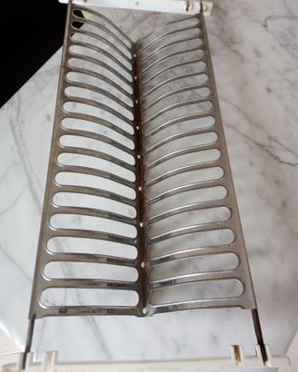 Scolapiatti interamente in acciaio inox cm.56,5 pe