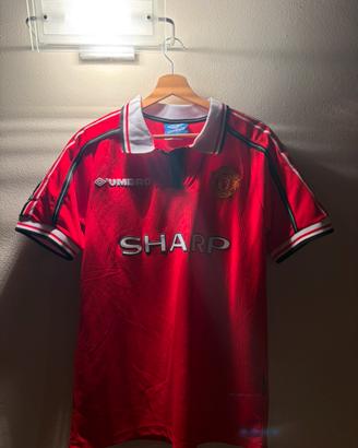Maglietta Man. United vintage Umbro anno 1998