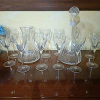 completo bicchieri acqua vino da 12 cristallo 