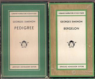 Simenon-4 libri Collezione Medusa