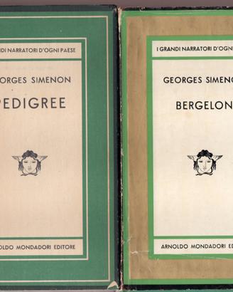 Simenon-4 libri Collezione Medusa