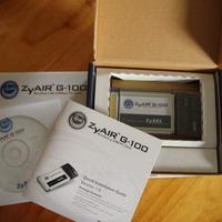 Scheda di rete wireless 54 Mbps ZyXEL ZyAIR G-100