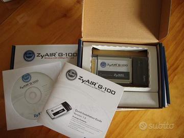Scheda di rete wireless 54 Mbps ZyXEL ZyAIR G-100