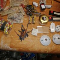 materiale elettrico vintage 