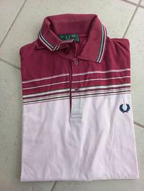 Polo Fred Perry XXL rosso rosa