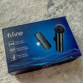 Microfono Wireless Lavalier Type-C M6 nuovo