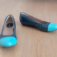 Ballerine in pelle Clarks 