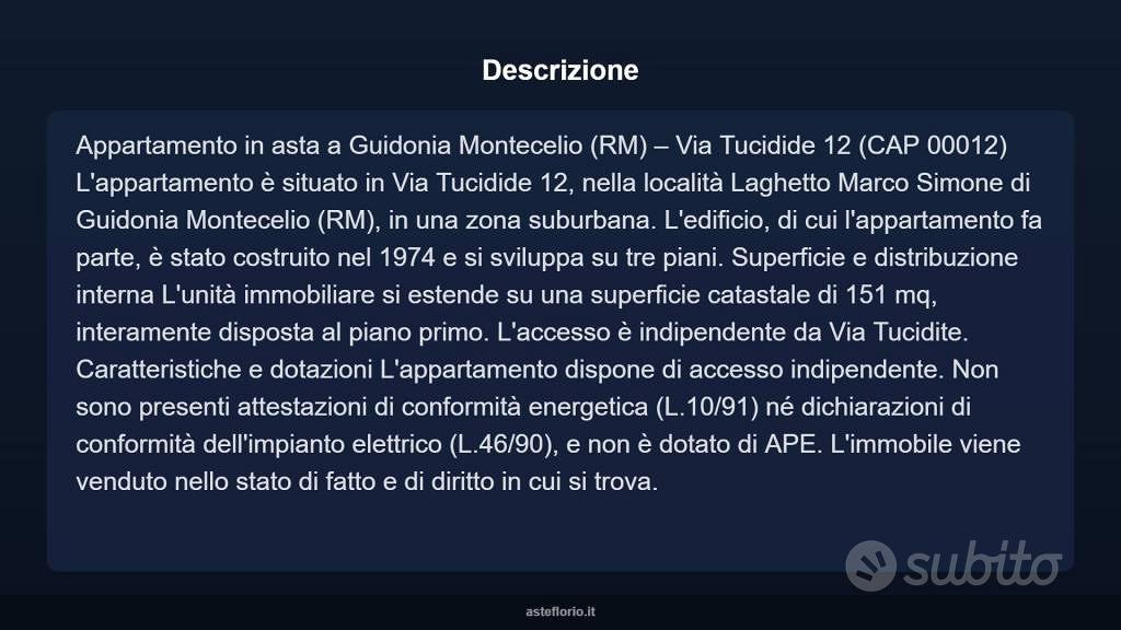Appartamento – Marco Simone, Colle Laghetto - Vista 4