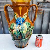 Grande brocca terracotta ceramica Pugliese