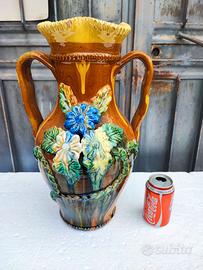 Grande brocca terracotta ceramica Pugliese