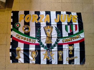 Bandiera Juventus vintage anno 1990