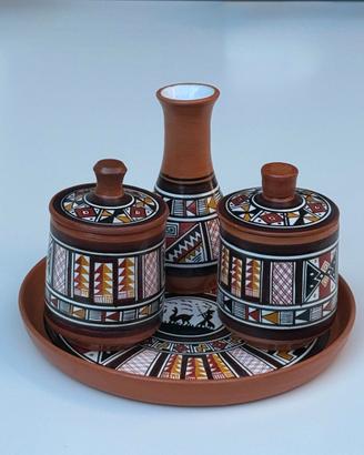 Set ceramica peruviana artigianale s