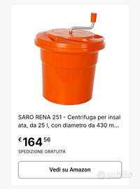 rena 251 lava insalata professionale nuovo