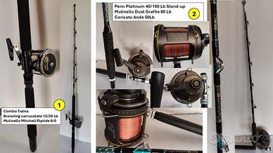 Lotto pesca + nautica valore 1.700€