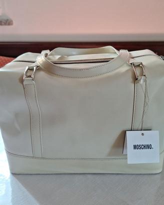 BORSA IN PELLE MOSCHINO