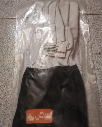 guanti grembiule x saldatore non spedisco 
