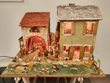 Presepe fatto a mano