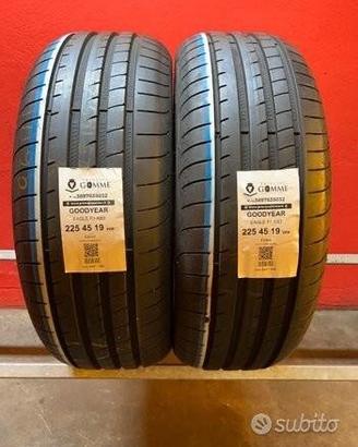 2 gomme 225 45 19 goodyear a3256