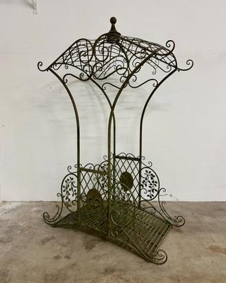 Ponte decorativo ferro battuto vintage giardino