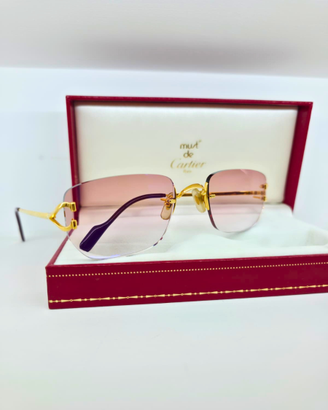 Cartier Piccadilly Vintage Gold Occhiali Da Sole