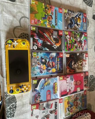 Nintendo switch lite + 13 giochi