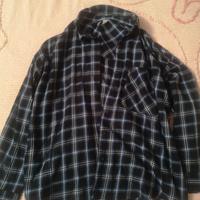camicia blu