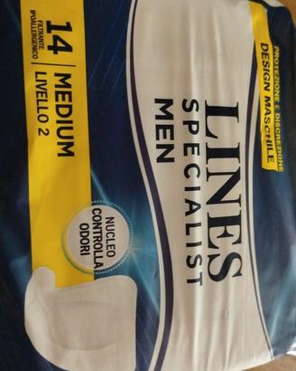 Assorbenti uomo Lines specialist men