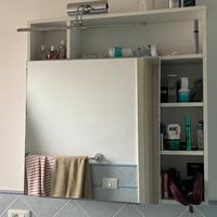 Mobiletto bagno con luce