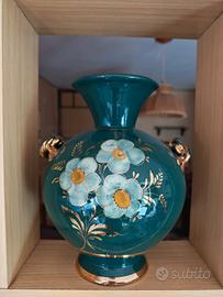 Maiolica verde smeraldo  La fiamma anni 50