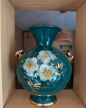 Maiolica verde smeraldo  La fiamma anni 50