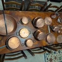 Pentole Vintage in rame. Varie misure