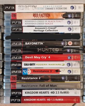 Giochi vari PS3, prezzi vari