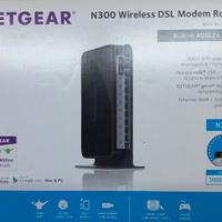 Modem Router Netgear N300 - DGN2200v4 Wireless