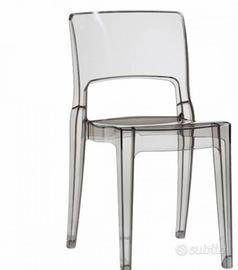 Sedie in policarbonato scab design