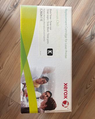 Cartuccia Toner Nero Xerox Stampante Lexmarx E260