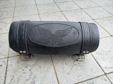 borse cuoio per moto